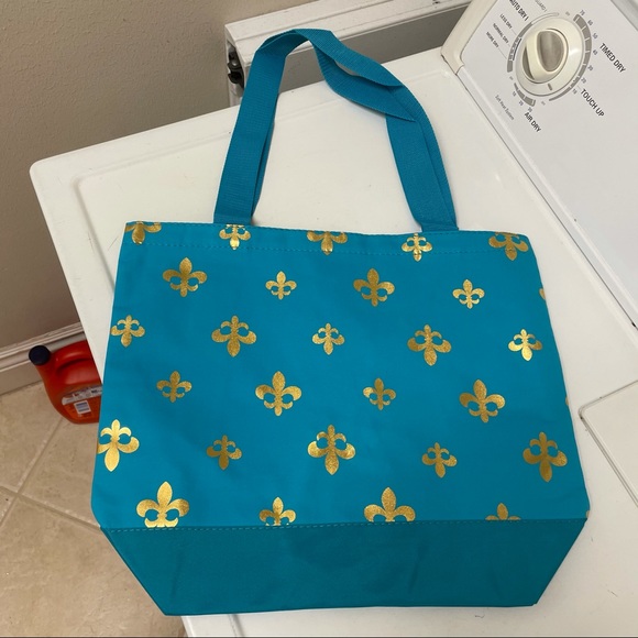 🏷️FLEUR DE LIS TOTE BAG⚜️ - Picture 4 of 15